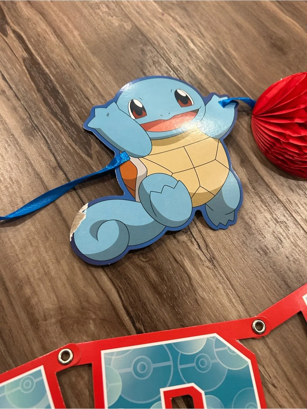 Pokemon Happy Birthday Banner and other birthday supplies